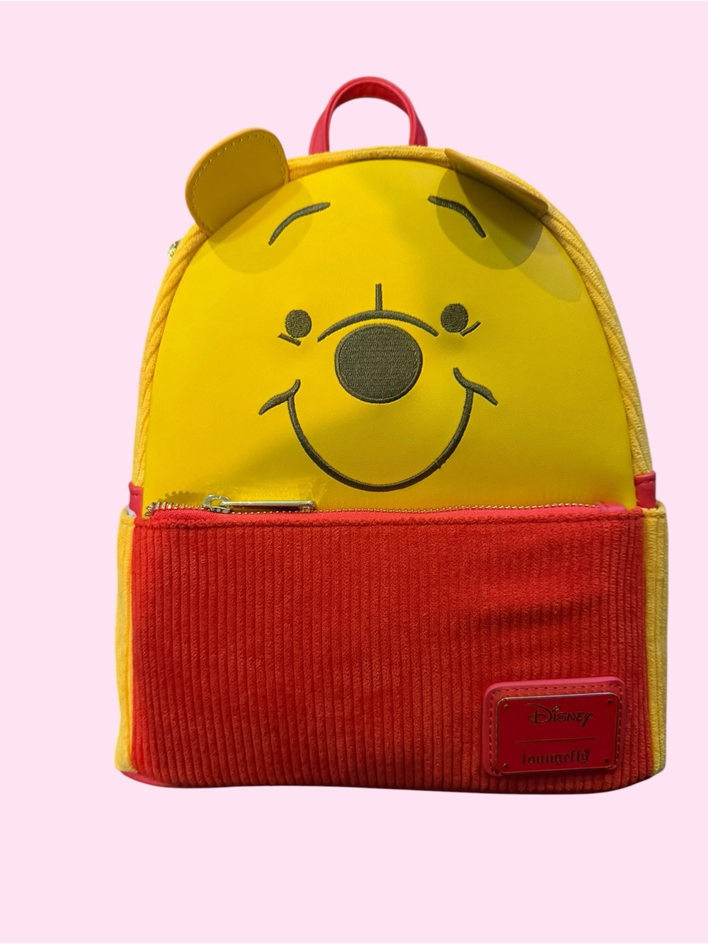 Loungefly Yellow & Red Winnie the Pooh Kids Backpack